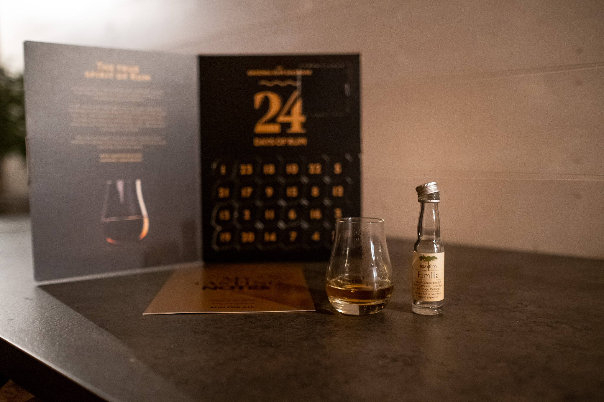 Rumový kalendář 2018 – č. 6 – Novo Fogo Familia Cachaça
